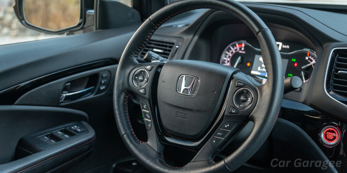 Honda Ridgeline Focus on Steering Control