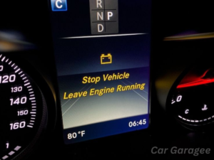 stop vehicle leave engine running