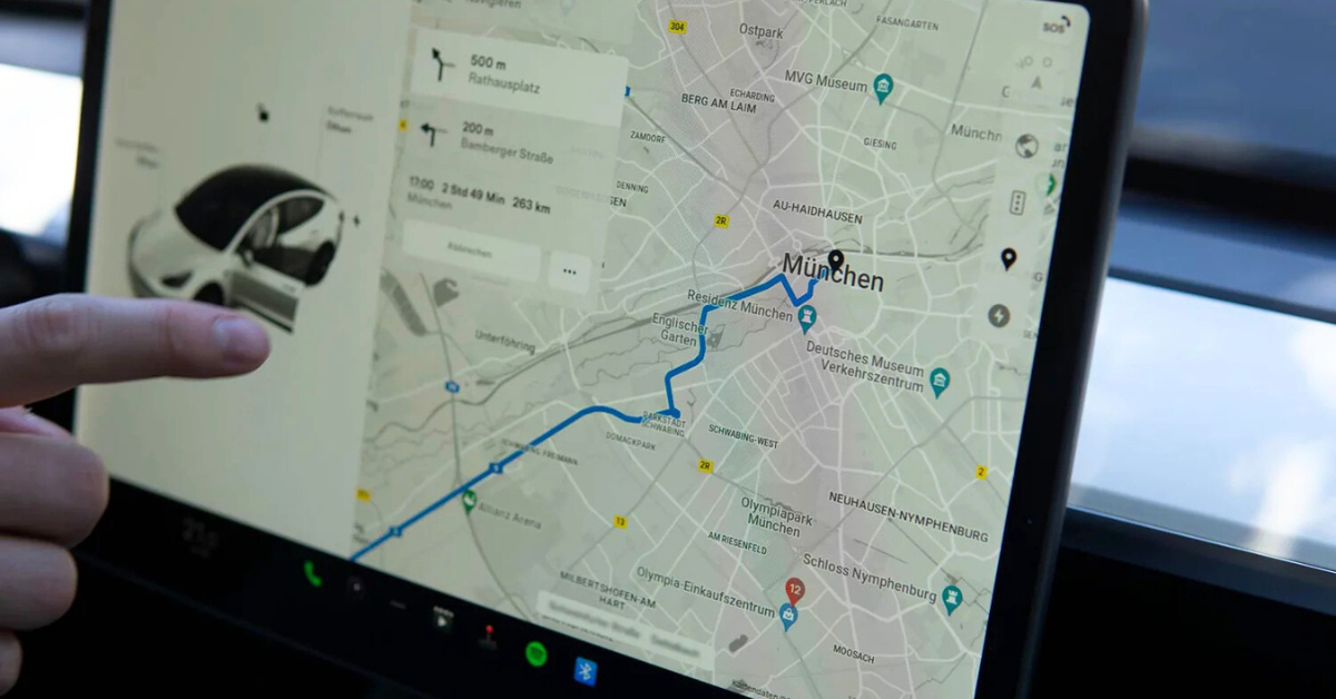 tesla gps not working