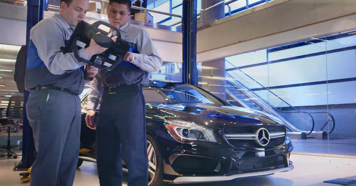 mercedes service cost