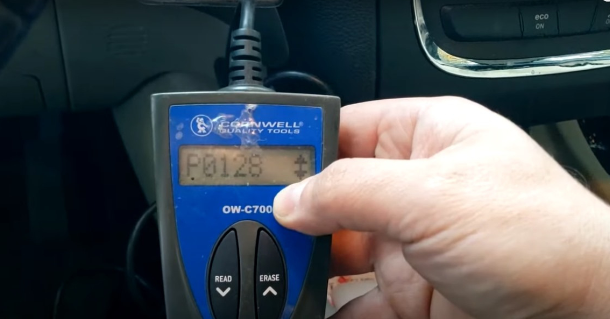 Diagnose a P0128 Code
