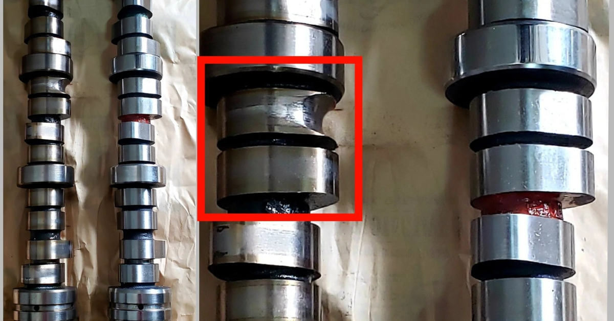 Camshaft or Lifter Damage
