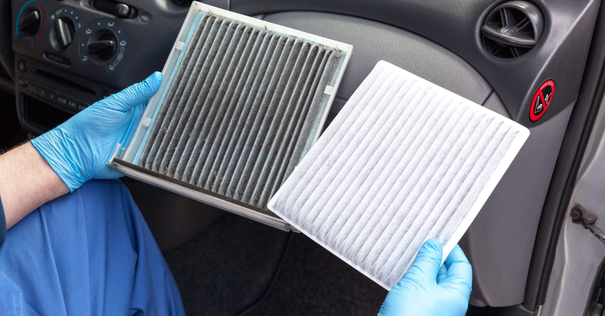 Clogged air filter of p0113